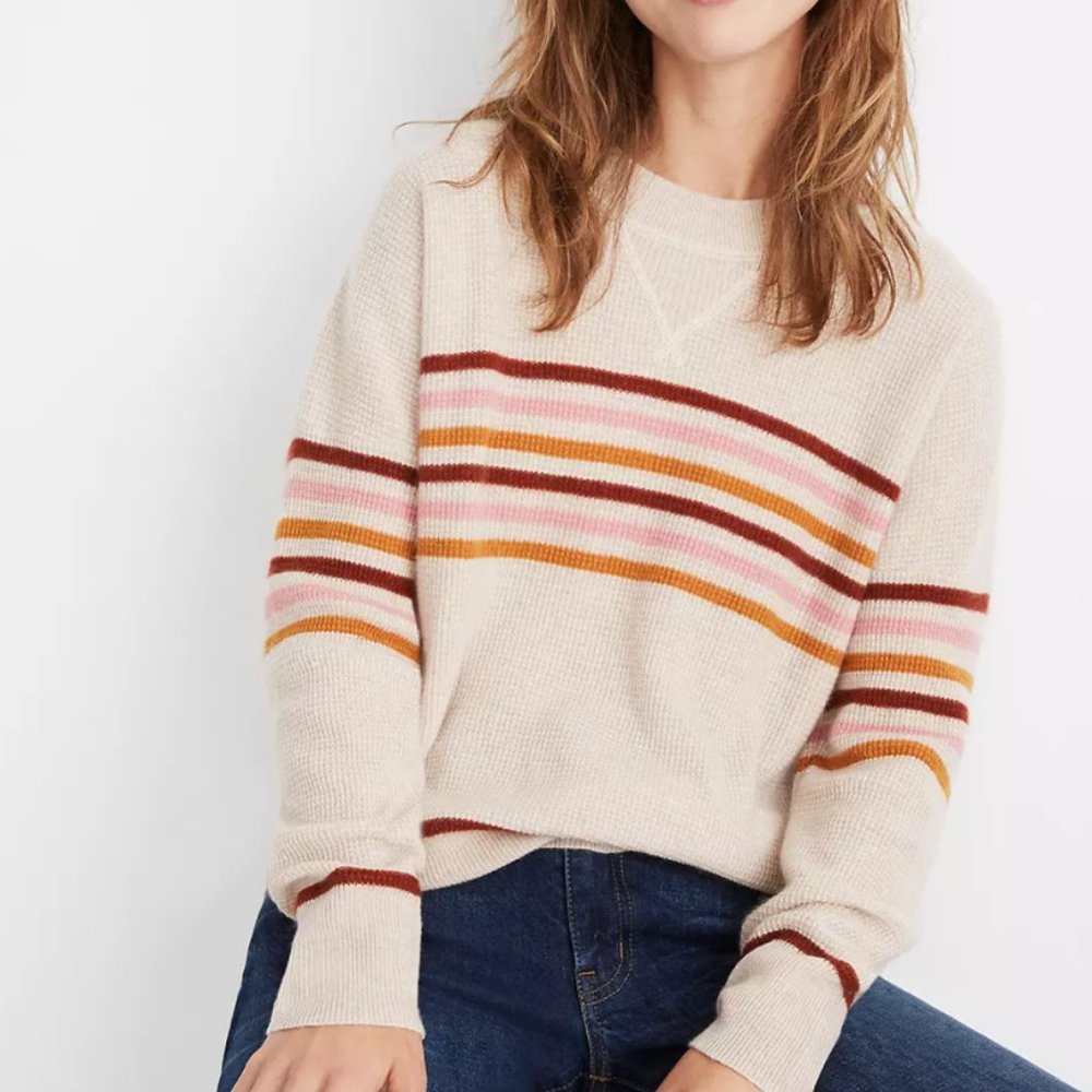 Cashmere Hendry Stripe Sweatshirt